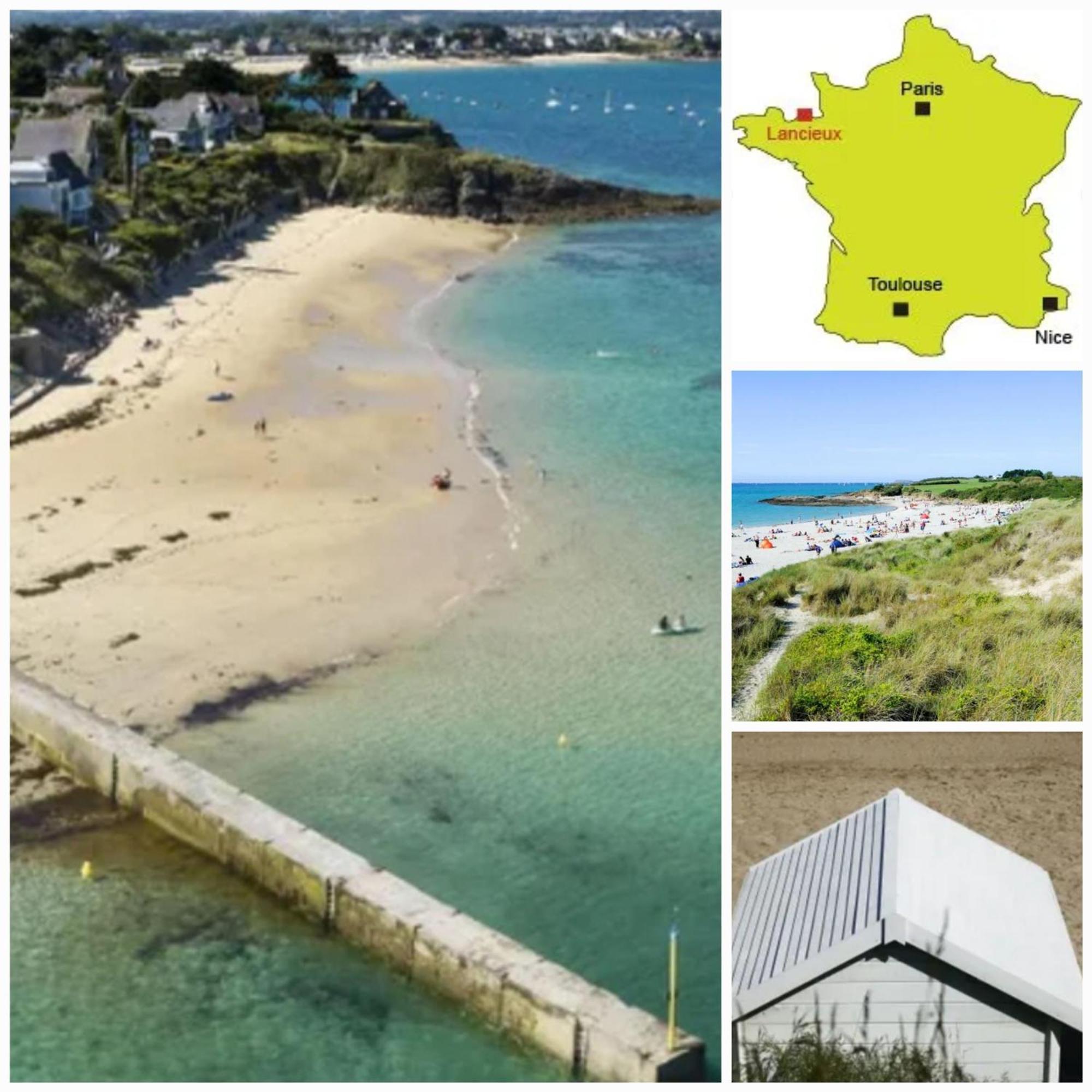 Maison Familiale Sur La Cote D'Emeraude Lancieux Exteriér fotografie