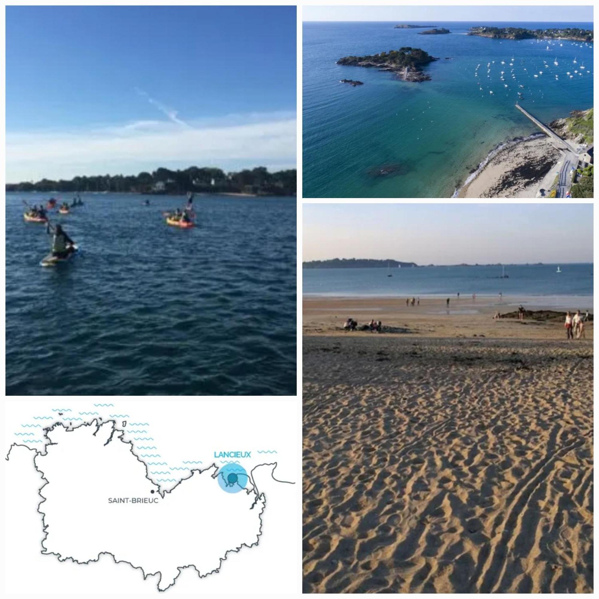 Maison Familiale Sur La Cote D'Emeraude Lancieux Exteriér fotografie